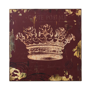 SI1291032 Wall Art Wall Decor - Washed Burgundy SI1291032 Wall Art Wall Decor - Washed Burgundy