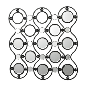 SI1291060 Wall Art Wall Decor - Belem Black / Mirror SI1291060 Wall Art Wall Decor - Belem Black / Mirror