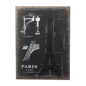 SI5110007 Wall Art Wall Decor - Black / Chalk SI5110007 Wall Art Wall Decor - Black / Chalk