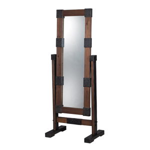 SI5110011 Oversized Mirror - Restoration Black / Stained Wood SI5110011 Oversized Mirror - Restoration Black / Stained Wood