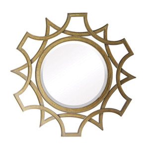 SI55213 Round Mirror - Abberley In Malden Gold SI55213 Round Mirror - Abberley In Malden Gold