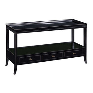 SI6041135 Bailey Street Console Table Furniture - Ebony SI6041135 Bailey Street Console Table Furniture - Ebony
