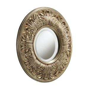 SI6050484 Round Mirror - Duarte In Schuyler Silver SI6050484 Round Mirror - Duarte In Schuyler Silver