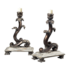 SI9310047S2 Candle Holder Accent - Baron SI9310047S2 Candle Holder Accent - Baron