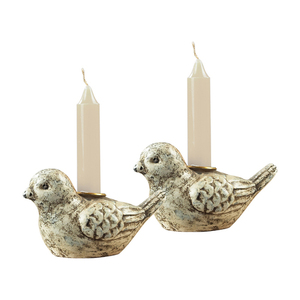 SI939204 Candle Holder Accent - Minsk White SI939204 Candle Holder Accent - Minsk White