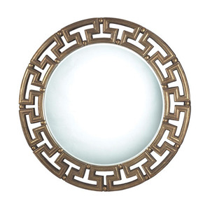 SIDM1989 Fairview Round Mirror - Dartmouth Gold SIDM1989 Fairview Round Mirror - Dartmouth Gold