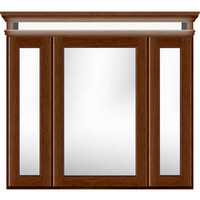 Tri-View Medicine Cabinet 36 X 6-1/2 X 36 Tri-View Medicine Cabinet 36 X 6-1/2 X 36