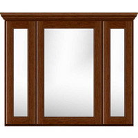 Tri-View Medicine Cabinet 31-1/2 X 5-1/2 X 36 Tri-View Medicine Cabinet 31-1/2 X 5-1/2 X 36
