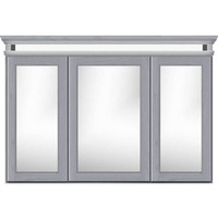 Tri-View Medicine Cabinet 36 X 6-1/2 X 48 Tri-View Medicine Cabinet 36 X 6-1/2 X 48