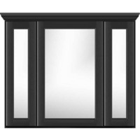 Tri-View Medicine Cabinet 31-1/2 X 5-1/2 X 36 Tri-View Medicine Cabinet 31-1/2 X 5-1/2 X 36