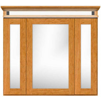 Tri-View Medicine Cabinet 36 X 6-1/2 X 36 Tri-View Medicine Cabinet 36 X 6-1/2 X 36