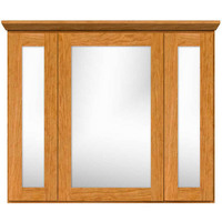 Tri-View Medicine Cabinet 31-1/2 X 5-1/2 X 36 Tri-View Medicine Cabinet 31-1/2 X 5-1/2 X 36