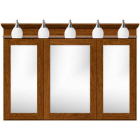 Tri-View Medicine Cabinet 36 X 5-1/2 X 48 Tri-View Medicine Cabinet 36 X 5-1/2 X 48
