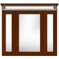 Tri-View Medicine Cabinet 36 X 6-1/2 X 36 Tri-View Medicine Cabinet 36 X 6-1/2 X 36