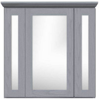 Tri-View Medicine Cabinet 31-1/2 X 6-1/2 X 30 Tri-View Medicine Cabinet 31-1/2 X 6-1/2 X 30