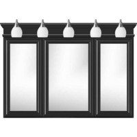 Tri-View Medicine Cabinet 36 X 5-1/2 X 48 Tri-View Medicine Cabinet 36 X 5-1/2 X 48
