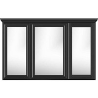 Tri-View Medicine Cabinet 31-1/2 X 5-1/2 X 48 Tri-View Medicine Cabinet 31-1/2 X 5-1/2 X 48