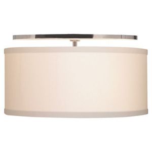 T700TDMULFMLCS Mulberry Semi Flush Mount Ceiling Light - Satin Nickel / Desert Clay T700TDMULFMLCS Mulberry Semi Flush Mount Ceiling Light - Satin Nickel / Desert Clay