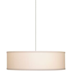 T700TDMULPCSCF Mulberry Drum Pendant Pendant Light - Satin Nickel / Desert Clay T700TDMULPCSCF Mulberry Drum Pendant Pendant Light - Satin Nickel / Desert Clay
