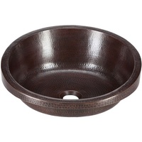 Self-Rimming Bathroom Sink 17 x 17 Self-Rimming Bathroom Sink 17 x 17