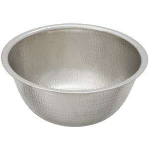 T231223A Petit Manet Vessel Style Bathroom Sink - Brushed Nickel T231223A Petit Manet Vessel Style Bathroom Sink - Brushed Nickel