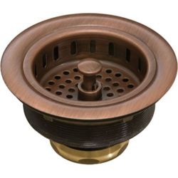 TTDB35BRN Drain Strainer Kitchen Accessory - Hammered Nickel TTDB35BRN Drain Strainer Kitchen Accessory - Hammered Nickel