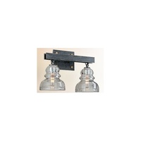 Bathroom Lighting (2 Bulbs) 15-1/4" Width Bathroom Lighting (2 Bulbs) 15-1/4" Width