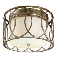 Flush Mount Ceiling Light 12-1/4" Width Flush Mount Ceiling Light 12-1/4" Width
