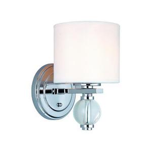 TB1580PC Bentley 1 Bulb Wall Sconce - Polished Chrome TB1580PC Bentley 1 Bulb Wall Sconce - Polished Chrome