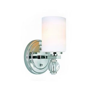 TB1581PC Bentley 1 Bulb Wall Sconce - Polished Chrome TB1581PC Bentley 1 Bulb Wall Sconce - Polished Chrome
