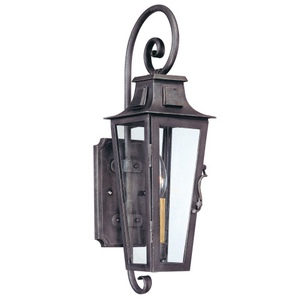 TB2961 French Quarter Entrance Outdoor Wall Light - Aged Pewter TB2961 French Quarter Entrance Outdoor Wall Light - Aged Pewter