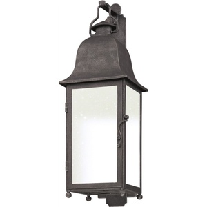 TBF3211 Larchmont Entrance Outdoor Wall Light - Aged Pewter TBF3211 Larchmont Entrance Outdoor Wall Light - Aged Pewter