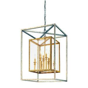 TF9998GSL Morgan Entrance / Foyer Pendant Light - Gold Silver Leaf TF9998GSL Morgan Entrance / Foyer Pendant Light - Gold Silver Leaf