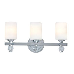 TB1583PC Bentley 3 Bulb Bathroom Lighting - Polished Chrome TB1583PC Bentley 3 Bulb Bathroom Lighting - Polished Chrome