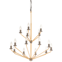 Mid Sized Chandelier 31-1/2" Width Mid Sized Chandelier 31-1/2" Width