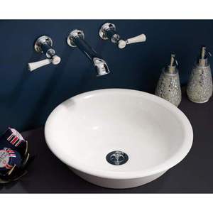 VVBDRA40 Drayton Vessel Style Bathroom Sink - White VVBDRA40 Drayton Vessel Style Bathroom Sink - White