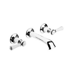 VSTA10PC Staffordshire Wall Mount Bathroom Faucet Bathroom Faucet - Polished Chrome VSTA10PC Staffordshire Wall Mount Bathroom Faucet Bathroom Faucet - Polished Chrome