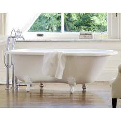 VWESNPN Wessex Unique Size Soaking Tub - White / Polished Nickel VWESNPN Wessex Unique Size Soaking Tub - White / Polished Nickel