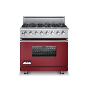 VVGSC5366BAR Professional Series Gas Range - Apple Red VVGSC5366BAR Professional Series Gas Range - Apple Red