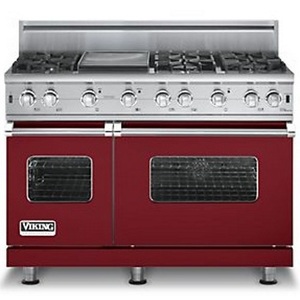 VVGCC5486GAR Professional Series Gas Range - Apple Red VVGCC5486GAR Professional Series Gas Range - Apple Red