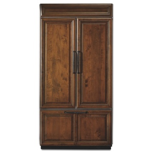 KKBFO42FTX French Door Refrigerator - Brushed Aluminum Trim/Panel Ready KKBFO42FTX French Door Refrigerator - Brushed Aluminum Trim/Panel Ready