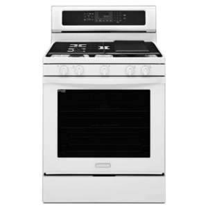 KKGRS303BWH Architect Series II Gas Range - White KKGRS303BWH Architect Series II Gas Range - White