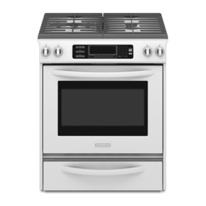 KKGSS907SWH Architect Series II Gas Range - White KKGSS907SWH Architect Series II Gas Range - White