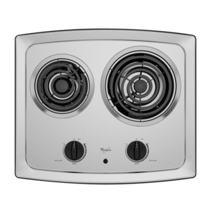 WRCS2012RS Electric Cooktop / Rangetop - Black-on-Stainless WRCS2012RS Electric Cooktop / Rangetop - Black-on-Stainless