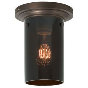 T600CLKCBN Clark Flush Mount Ceiling Light - Polished Nickel / Havana Brown T600CLKCBN Clark Flush Mount Ceiling Light - Polished Nickel / Havana Brown