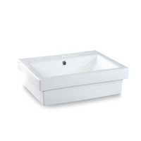 Vessel Style Bathroom Sink 21-1/4 x 17-3/4 x 6-1/4 Vessel Style Bathroom Sink 21-1/4 x 17-3/4 x 6-1/4