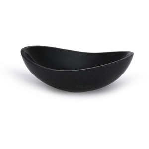 RGRVE158OBK Stone Vessel Style Bathroom Sink - Black RGRVE158OBK Stone Vessel Style Bathroom Sink - Black