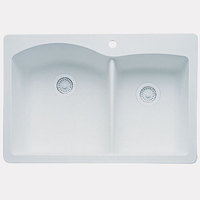 Double Bowl Kitchen Sink 33'' x 22'' x 9-1/2'' Double Bowl Kitchen Sink 33'' x 22'' x 9-1/2''