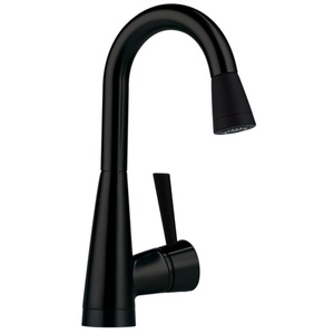 D63970LFBLST Venuto Single-Hole Bar Faucet - Matte Black w/ Soft Touch D63970LFBLST Venuto Single-Hole Bar Faucet - Matte Black w/ Soft Touch