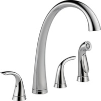 Two Handle Kitchen Faucet 4 Hole Two Handle Kitchen Faucet 4 Hole